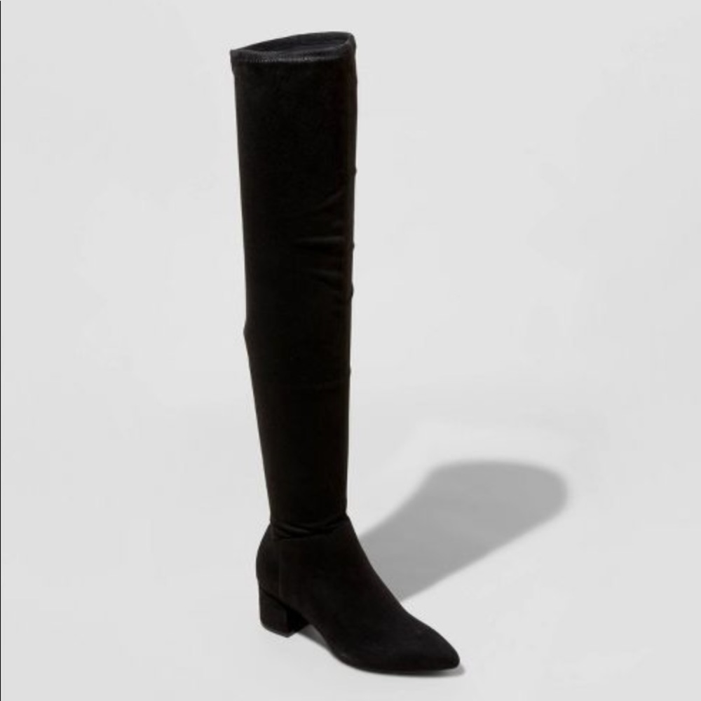 Suede Over the Knee Boots